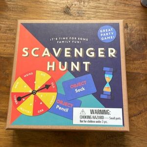 Scavenger hunt board game